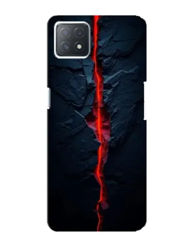 Чехол для OPPO A72 (5G) с картинкой «Kрасная лавовая трещина» Чехол для OPPO A72 (5G) с картинкой «Kрасная лавовая трещина»
