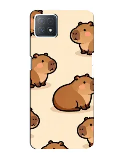 Чохол для OPPO A72 (5G) з картинкою «Паттерн милих капібар» Чохол для OPPO A72 (5G) з картинкою «Паттерн милих капібар»