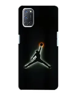 Чехол для OPPO A72 с картинкой «Jordan Gradient Logo»