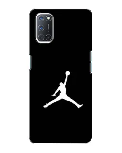 Чехол для OPPO A72 с картинкой «Jordan Silhouette»