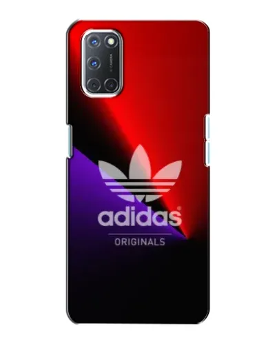 Чехол для OPPO A72 с картинкой «Adidas Red Neon»