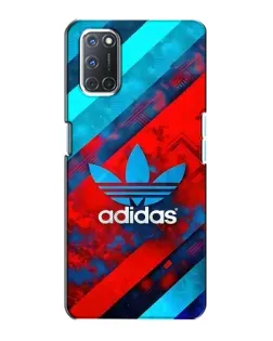 Чехол для OPPO A72 с картинкой «Абстракция Adidas»