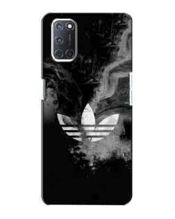 Чехол для OPPO A72 с картинкой «Абстрактный дым Adidas»
