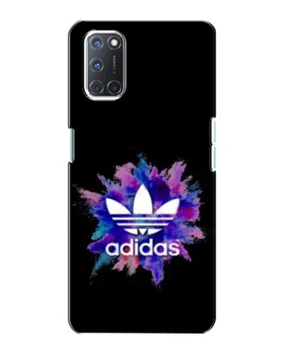 Чехол для OPPO A72 с картинкой «Взрыв красок Adidas»