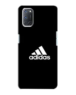 Чехол для OPPO A72 с картинкой «Черная классика Adidas»