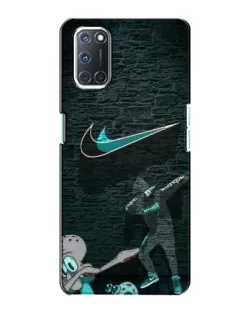 Чехол для OPPO A72 с картинкой «Спортивный арт Nike»