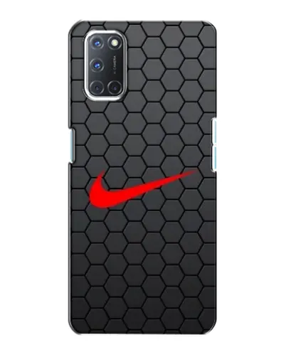 Чехол для OPPO A72 с картинкой «Nike — карбоновая сетка» Чехол для OPPO A72 с картинкой «Nike — карбоновая сетка»
