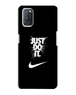 Чехол для OPPO A72 с картинкой «Текстовый принт Nike»