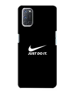 Чехол для OPPO A72 с картинкой «Минимализм от Nike»