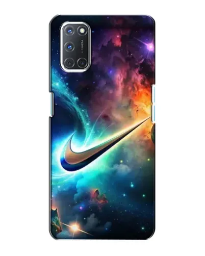Чехол для OPPO A72 с картинкой «Космический Nike Swoosh» Чехол для OPPO A72 с картинкой «Космический Nike Swoosh»