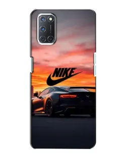 Чехол для OPPO A72 с картинкой «Nike и суперкар»