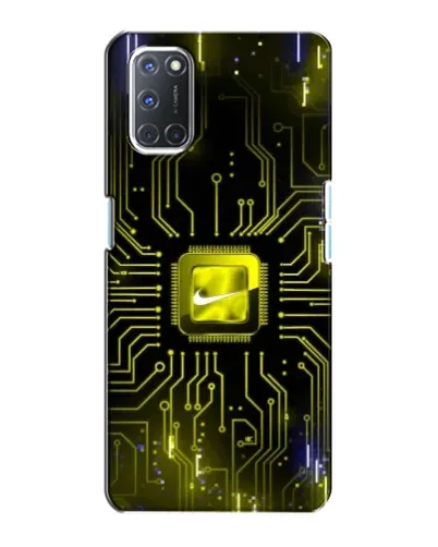 Чехол для OPPO A72 с картинкой «Nike — золотая искра» Чехол для OPPO A72 с картинкой «Nike — золотая искра»