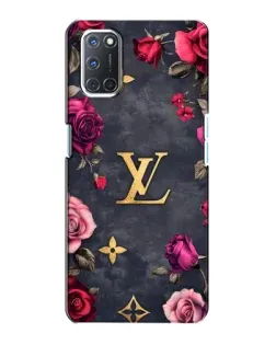 Чехол для OPPO A72 с картинкой «Цветочный Louis Vuitton»