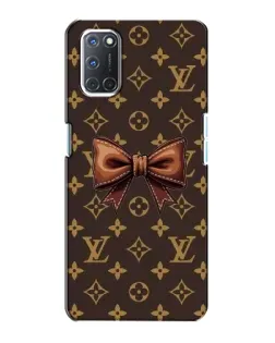 Чехол для OPPO A72 с картинкой «LV с бантом»