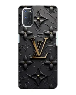 Чехол для OPPO A72 с картинкой «Кожаная текстура LV»