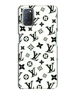 Чехол для OPPO A72 с картинкой «Монохромный хаос LV»