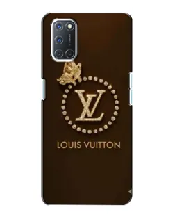 Чехол для OPPO A72 с картинкой «LV — золотая печать»