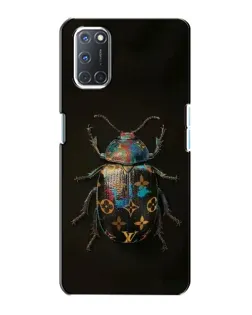 Чехол для OPPO A72 с картинкой «LV — мраморный принт»