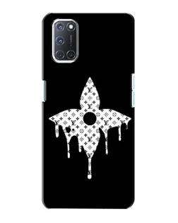 Чехол для OPPO A72 с картинкой «Цветочная монограмма»