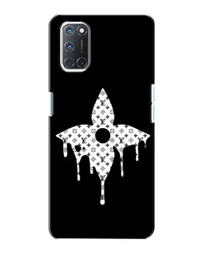 Чехол для OPPO A72 с картинкой «Цветочная монограмма» Чехол для OPPO A72 с картинкой «Цветочная монограмма»