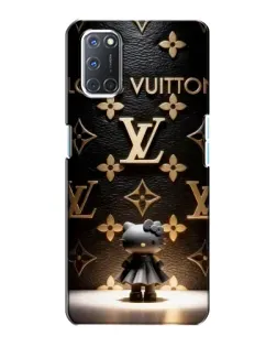 Чехол для OPPO A72 с картинкой «Монограмма с фигурой»