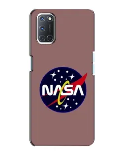 Чехол для OPPO A72 с картинкой «NASA — ретро космос»