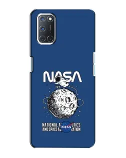 Чехол для OPPO A72 с картинкой «NASA — лунная миссия»