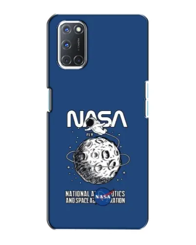 Чехол для OPPO A72 с картинкой «NASA — лунная миссия» Чехол для OPPO A72 с картинкой «NASA — лунная миссия»