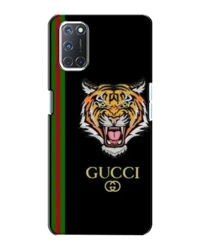 Чехол для OPPO A72 с картинкой «Тигр Gucci»