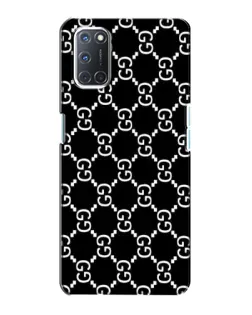 Чехол для OPPO A72 с картинкой «Gucci — сетчатый паттерн»