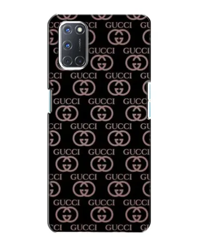 Чехол для OPPO A72 с картинкой «Классическая монограмма Gucci»