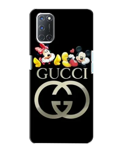 Чехол для OPPO A72 с картинкой «Gucci — герои Disney»
