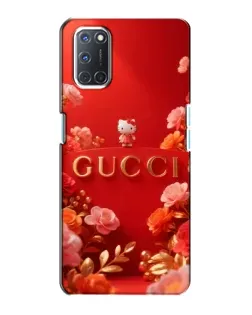 Чехол для OPPO A72 с картинкой «Gucci — золотой сад»