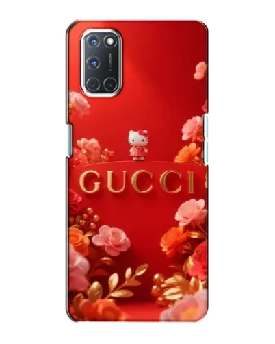 Чехол для OPPO A72 с картинкой «Gucci — золотой сад»