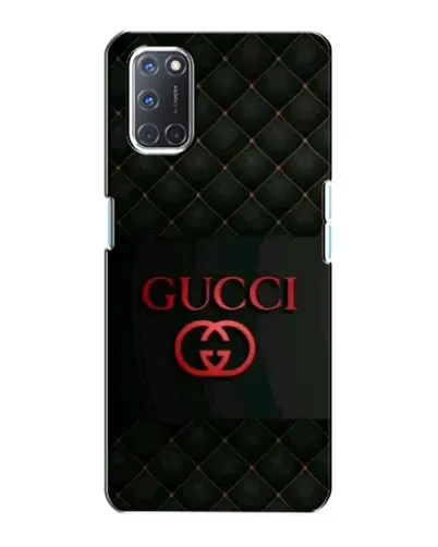 Чехол для OPPO A72 с картинкой «Gucci — стеганый черный»