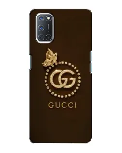 Чехол для OPPO A72 с картинкой «Gucci — золотая бабочка»