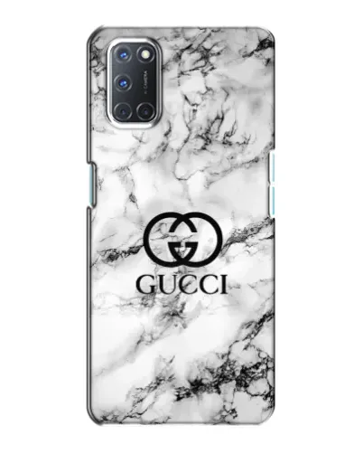 Чехол для OPPO A72 с картинкой «Gucci — мраморный шик»