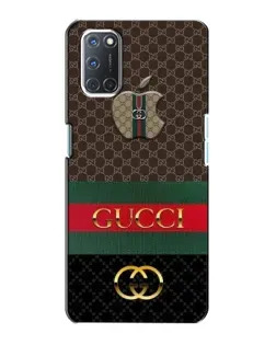 Чехол для OPPO A72 с картинкой «Gucci — брендированный десерт»