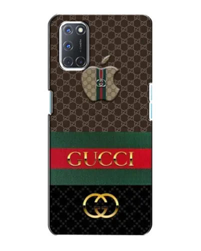 Чехол для OPPO A72 с картинкой «Gucci — брендированный десерт»
