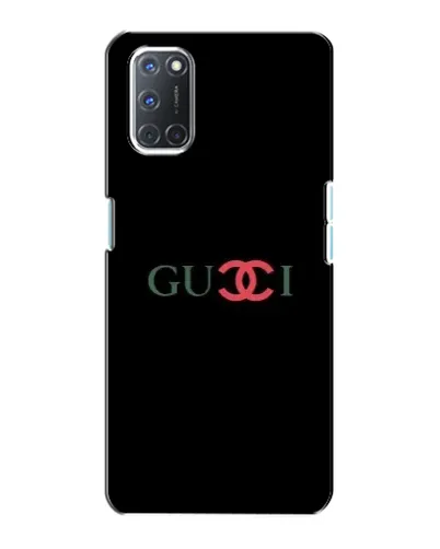 Чехол для OPPO A72 с картинкой «Gucci — красный градиент»