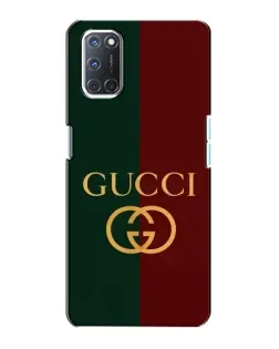 Чехол для OPPO A72 с картинкой «Gucci — темно-зеленый градиент»