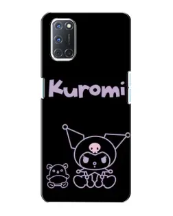 Чехол для OPPO A72 с картинкой «Kuromi — черный минимализм» Чехол для OPPO A72 с картинкой «Kuromi — черный минимализм»