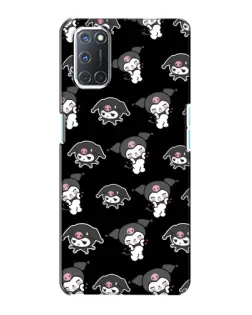 Чехол для OPPO A72 с картинкой «Черный паттерн Kuromi» Чехол для OPPO A72 с картинкой «Черный паттерн Kuromi»