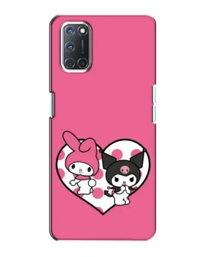 Чехол для OPPO A72 с картинкой «Kuromi и My Melody»