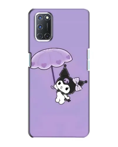 Чехол для OPPO A72 с картинкой «Kuromi с зонтиком»