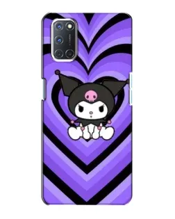 Чехол для OPPO A72 с картинкой «Kuromi и фиолетовые сердца» Чехол для OPPO A72 с картинкой «Kuromi и фиолетовые сердца»