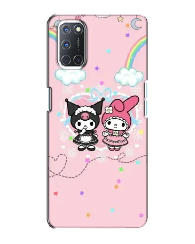 Чехол для OPPO A72 с картинкой «My Melody и Kuromi»