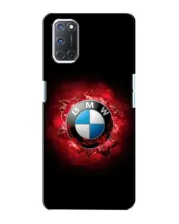Чехол для OPPO A72 с картинкой «Логотип BMW — вспышка»