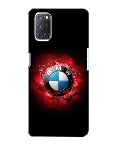 Чехол для OPPO A72 с картинкой «Логотип BMW — вспышка»