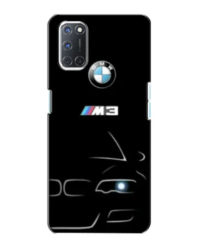 Чехол для OPPO A72 с картинкой «Минималистичный принт BMW M3»